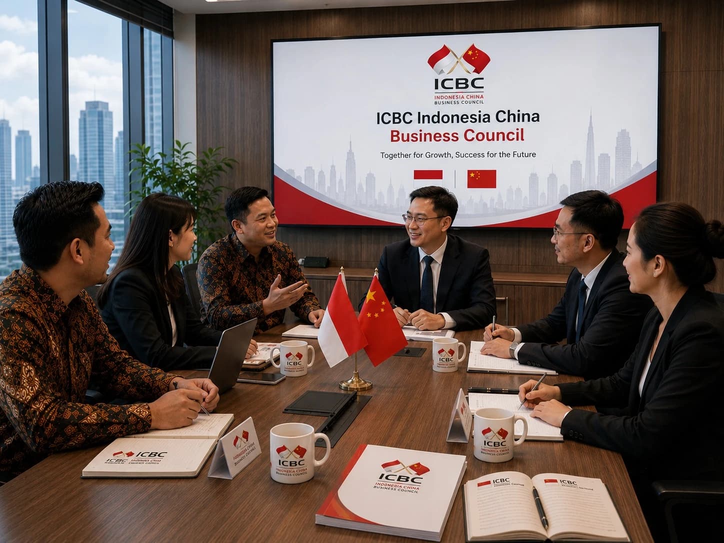 Indonesia China Business Council business forum and delegation activity